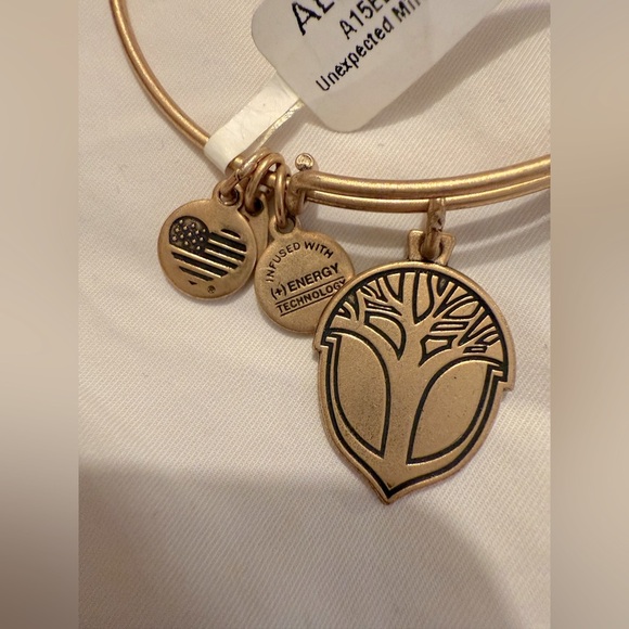 Unexpected Miracle Gold Bangle Bracelet - Picture 3 of 4